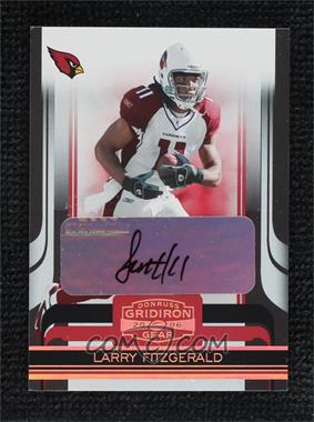 2006 Donruss Gridiron Gear - [Base] - Gold Signatures #3 - Larry Fitzgerald /35