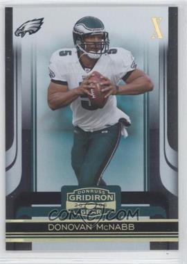 2006 Donruss Gridiron Gear - [Base] - Gold X's #78 - Donovan McNabb /100