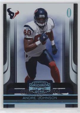 2006 Donruss Gridiron Gear - [Base] - Platinum O's #42 - Andre Johnson /25