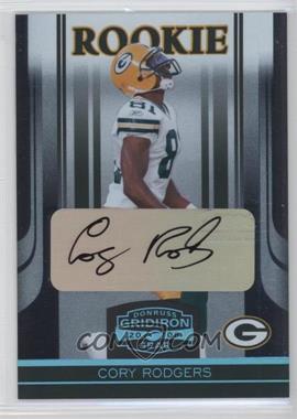 2006 Donruss Gridiron Gear - [Base] - Platinum Signatures #123 - Cory Rodgers /25