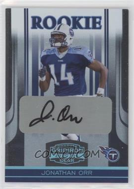 2006 Donruss Gridiron Gear - [Base] - Platinum Signatures #166 - Jonathan Orr /25