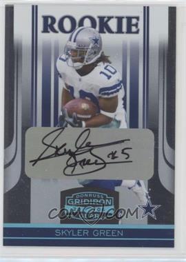 2006 Donruss Gridiron Gear - [Base] - Platinum Signatures #190 - Skyler Green /25