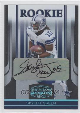 2006 Donruss Gridiron Gear - [Base] - Platinum Signatures #190 - Skyler Green /25