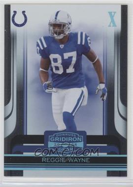 2006 Donruss Gridiron Gear - [Base] - Platinum X's #47 - Reggie Wayne /25