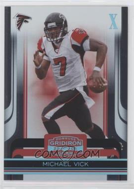 2006 Donruss Gridiron Gear - [Base] - Platinum X's #5 - Michael Vick /25