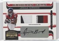 Gridiron Gems - Jerious Norwood #/50