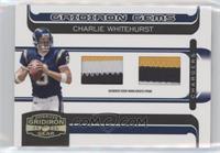 Gridiron Gems - Charlie Whitehurst #/50