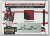 Gridiron Gems - Jerious Norwood #/50