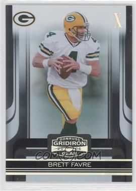 2006 Donruss Gridiron Gear - [Base] - Silver X's #39 - Brett Favre /250