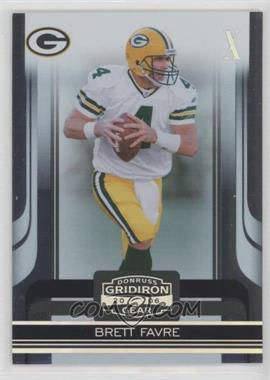 2006 Donruss Gridiron Gear - [Base] - Silver X's #39 - Brett Favre /250