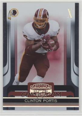 2006 Donruss Gridiron Gear - [Base] - Silver X's #99 - Clinton Portis /250