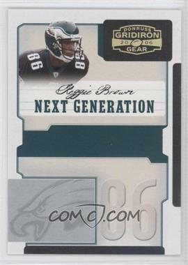 2006 Donruss Gridiron Gear - Next Generation - Hologold #NG-20 - Reggie Brown /100