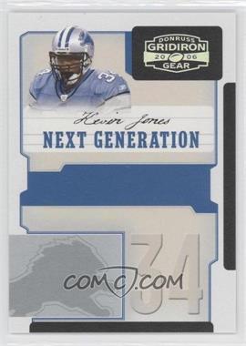 2006 Donruss Gridiron Gear - Next Generation - Silver #NG-16 - Kevin Jones /250