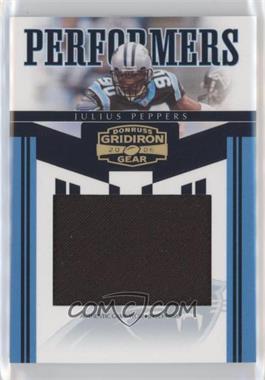 2006 Donruss Gridiron Gear - Performers - Jumbo Swatch Prime #PR-19 - Julius Peppers /10