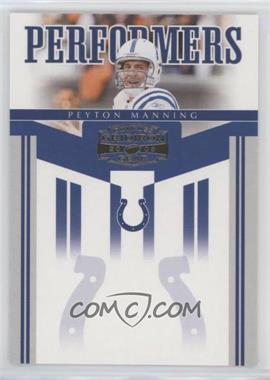 2006 Donruss Gridiron Gear - Performers #PR-24 - Peyton Manning /500