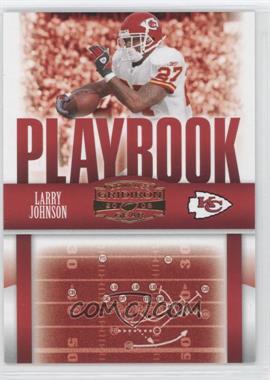 2006 Donruss Gridiron Gear - Playbook #PB-7 - Larry Johnson /500