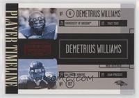 Demetrius Williams [EX to NM]