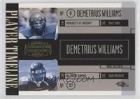 Demetrius Williams [EX to NM] #/500