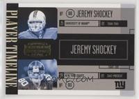 Jeremy Shockey [EX to NM] #/500
