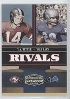 Y.A. Tittle, Yale Lary #/100
