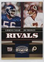 Joe Theismann, Lawrence Taylor #/250