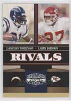 LaDainian Tomlinson, Larry Johnson #/250