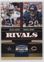 Julius Jones, Thomas Jones #/250