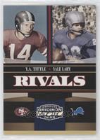 Y.A. Tittle, Yale Lary #/250