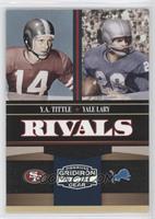 Y.A. Tittle, Yale Lary #/250