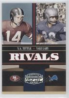 Y.A. Tittle, Yale Lary #/250