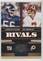 Joe Theismann, Lawrence Taylor #/500