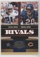 Julius Jones, Thomas Jones #/500