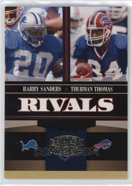 2006 Donruss Gridiron Gear - Rivals #R-7 - Barry Sanders, Thurman Thomas /500