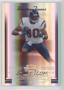 2006 Donruss Threads - [Base] - Century Proof Bronze #46 - Andre Johnson /250