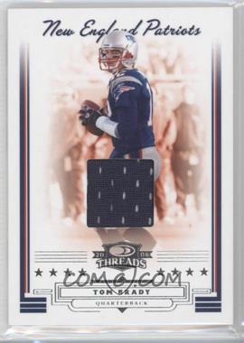 2006 Donruss Threads - [Base] - Jerseys #63 - Tom Brady /45