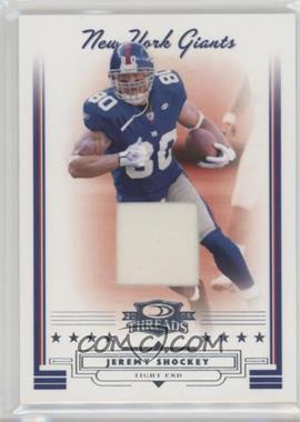 2006 Donruss Threads - [Base] - Jerseys #66 - Jeremy Shockey /250