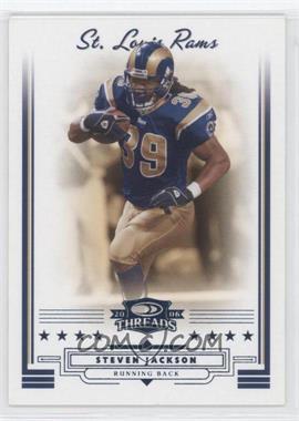 2006 Donruss Threads - [Base] - Retail Blue #87 - Steven Jackson /200