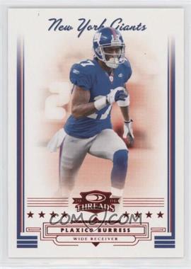 2006 Donruss Threads - [Base] - Retail Red #115 - Plaxico Burress /150