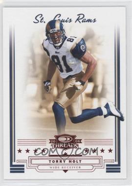 2006 Donruss Threads - [Base] - Retail Red #88 - Torry Holt /150