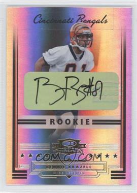 2006 Donruss Threads - [Base] - Rookie Signatures #180 - Bennie Brazell /100