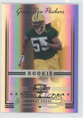 2006 Donruss Threads - [Base] #193 - Abdul Hodge /999