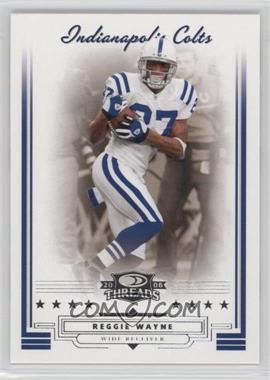 2006 Donruss Threads - [Base] #52 - Reggie Wayne