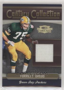 2006 Donruss Threads - Century Collection Materials #CCM-2 - Forrest Gregg /250