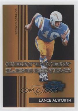 2006 Donruss Threads - Century Legends - Century Proof #CL-1 - Lance Alworth /100