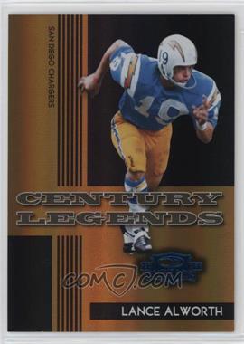 2006 Donruss Threads - Century Legends - Century Proof #CL-1 - Lance Alworth /100