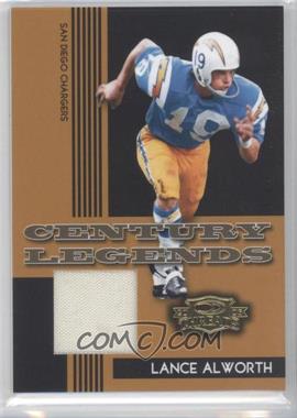 2006 Donruss Threads - Century Legends - Materials #CL-1 - Lance Alworth /250