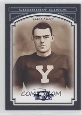 2006 Donruss Threads - College Gridiron Kings - Blue Framed #CGK-40 - Larry Kelley /50