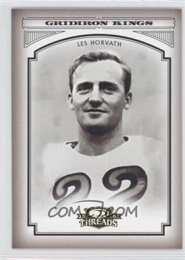 2006 Donruss Threads - College Gridiron Kings #CGK-36 - Les Horvath