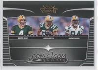 Brett Favre, Ahman Green, Javon Walker