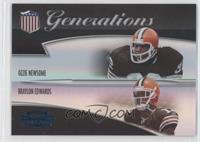 Ozzie Newsome, Braylon Edwards #/100